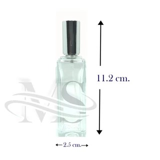 พร้อมส่ง ขวดน้ำหอม 35 ml แบบสเปร์ย ขวดเชอร์ล็อค ขวดแบ่งน้ำหอมสำหรับพกพา ขวดใส