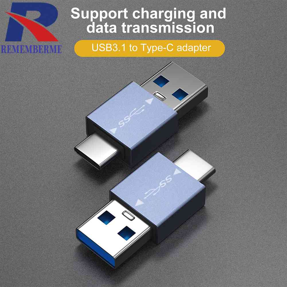 2 in 1 อะแดปเตอร์ชาร์จ OTG USB3.1 เป็น Type-C 10Gbps สําหรับแล็ปท็อป แท็บเล็ต สมาร์ทโฟน