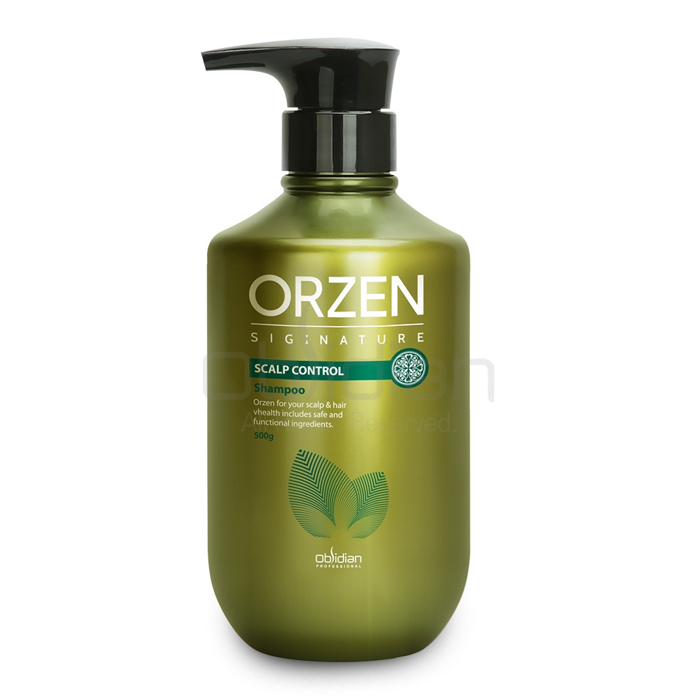 [Obsidian] Orzen 'Sig:Nature' แชมพูบําบัดหนังศีรษะ 500 กรัม