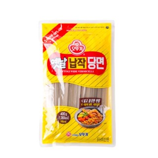 [ของแท้] 옛날납작당면 Ottogi Flat Dangmyun (วุ้นเส้นแบนเกาหลี) 400g