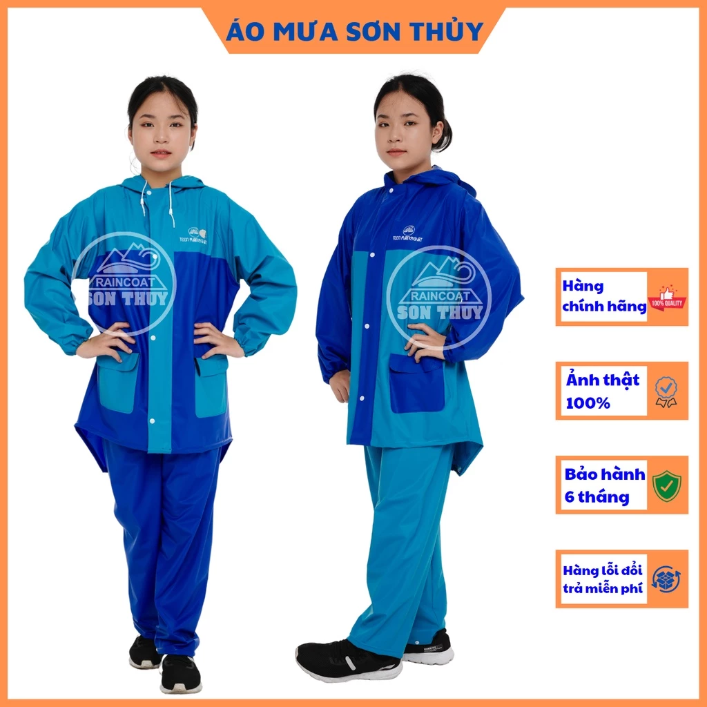 ชุดเสื้อกันฝนเด็ก Son Thuy PVC thumbnail 6