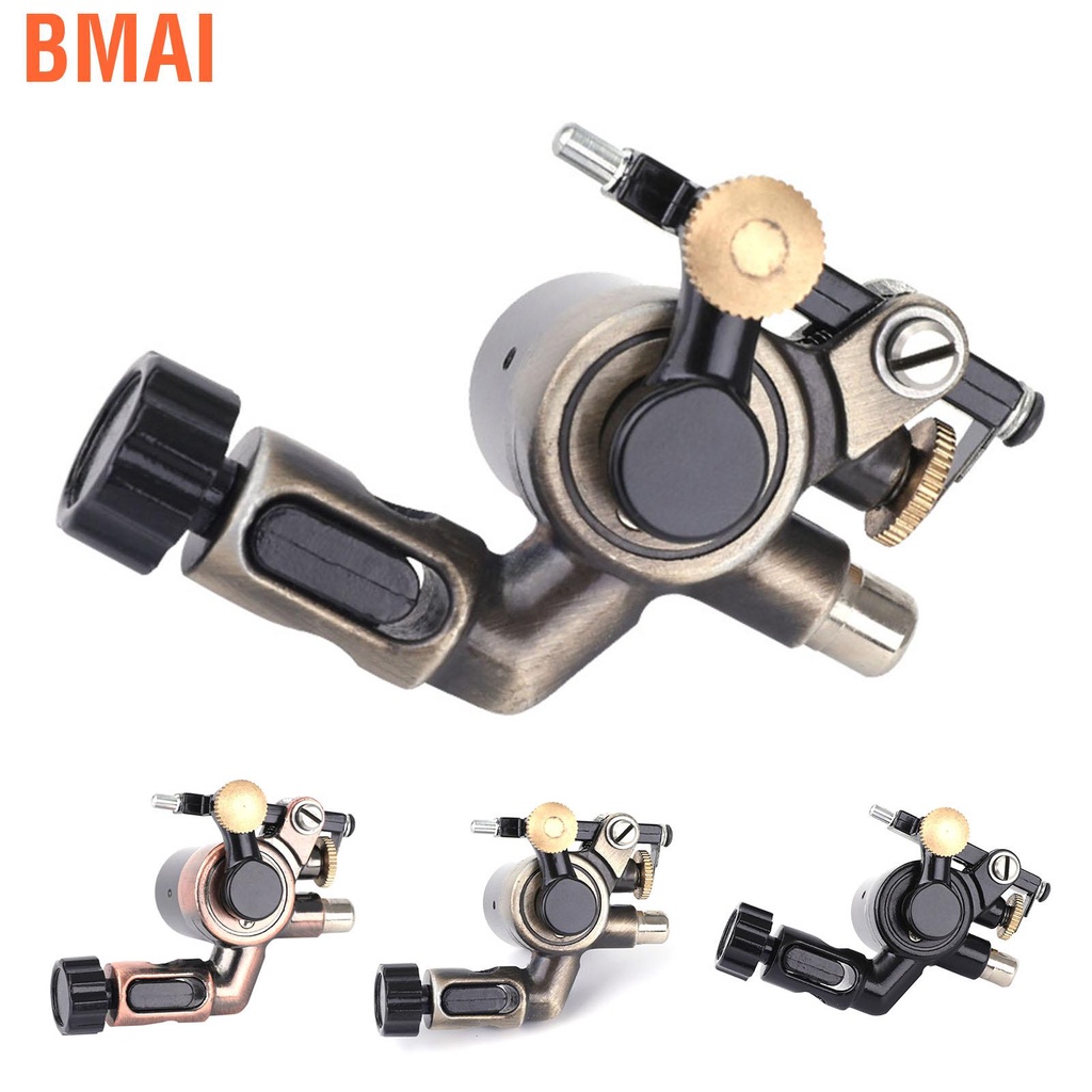 Bmai RCA Tattoo Machine Copper Alloy Liner Shader Stroke Adjustable