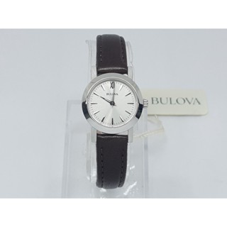 นาฬิกา BULOVA WOMENS 96L210 QUARTZ พร้อมกล่อง (ใหม่มีตำหนิ)