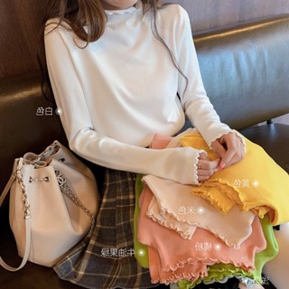 Fashion Womens Candy Color Sweater Long Sleeve Slim Top