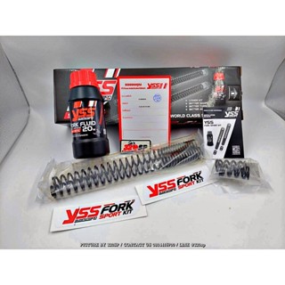 สปริงหน้าโหลด YSS FORK SPORT KIT L-1" FORZA300/350 18&gt;