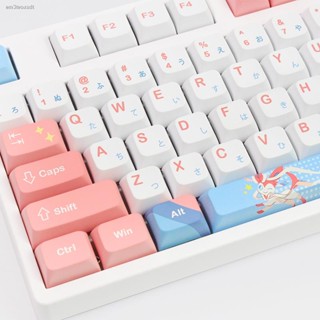 คีย์แคปอนิเมะ keycap keycap anime ◘ธีม Fairy Ibrahimovic PBT ปุ่มกดระเหิดห้าด้าน XDA ความสูงขนาดเล็กครบชุดอะนิเมะส่วนตัว