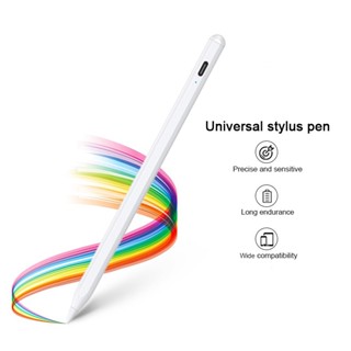 ปากกาสไตลัส ความแม่นยําสูง สําหรับโทรศัพท์ Android Active Stylus Capacitive Pencil ไม่มีบลูทูธ