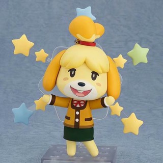 โมเดลฟิกเกอร์ PVC รูปการ์ตูนอนิเมะ 386 Animal Crossing Isabelle Q.ver ของเล่นสําหรับเด็ก