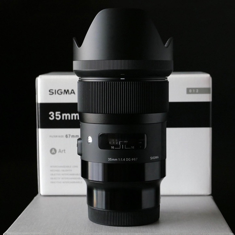 ( Used!! ) Sigma Lens 35 mm. F1.4 DG (Art) L-Mount For Panasonic, TL, SL, SL2S, SL2 &lt; Like New &gt;
