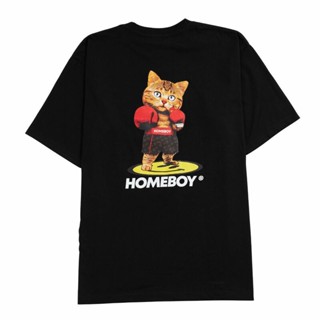 #ถูกสุด HOMEBOY เสื้อยืดผู้ชายลาย CATFIGHT