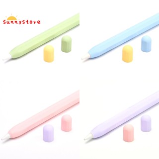 กระเป๋าดินสอซิลิโคน สีเขียว สําหรับดินสอ รุ่นที่ 2