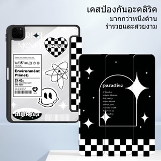 เคส for 10.2 gen9/gen8/gen7 พร้อมช่องเสียบปากกา gen10 2022 Air4/Air5 10.9 for เคสไอแพด 2022/2021/2020 pro11 สลีปสมาร์ท 3