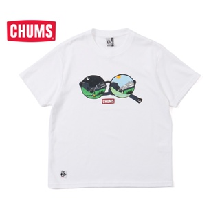 Chums/chacha Bird เสื้อยืดแขนสั้น พิมพ์ลายนก สไตล์ญี่ปุ่น สําหรับผู้ชาย และผู้หญิง