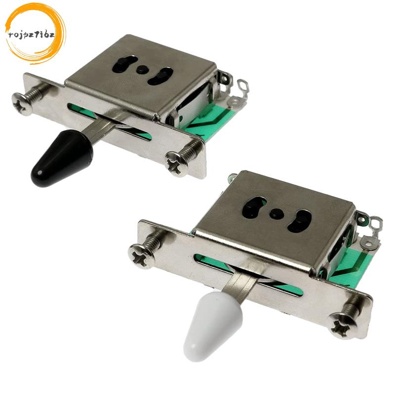 2 ชิ้น 5 Way Pickup Selector Toggle Switch สําหรับ ST/SQ Series กีตาร์ไฟฟ้า Shift Switchs