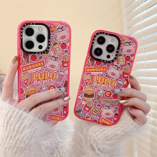 Casetify เคสโทรศัพท์มือถือ พลาสติก TPU กันกระแทก ลาย LuLu the Piggy มีลายด้านข้าง สําหรับ iPhone 14 Pro MAX 14 Plus 13 Pro MAX 12 Pro MAX 11