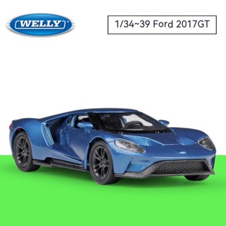 Welly โมเดลรถยนต์ Ford 2017 Ford GT 1:36