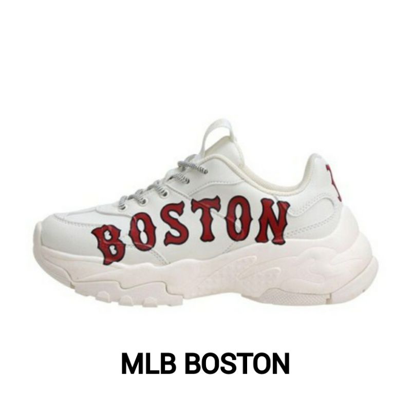 รองเท้าผ้าใบ MLB LOS BOSTON RED SOX Size36-40 รองเท้า รองเท้าแฟชั่น sneaker ส่งฟรี พร้อมกล่อง ถุงกระดาษ