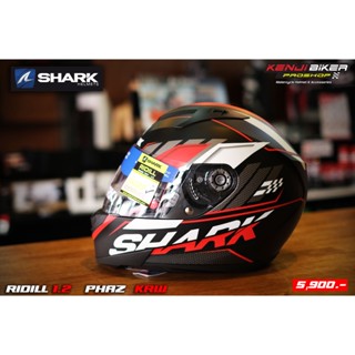 SHARK HELMETS RIDILL ลายใหม่ล่าสุด 2022 PAZE (KRW) แว่น2ชั้น