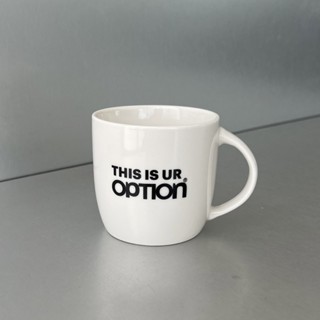 Option Mug ! แก้วเซรามิกทนความร้อน