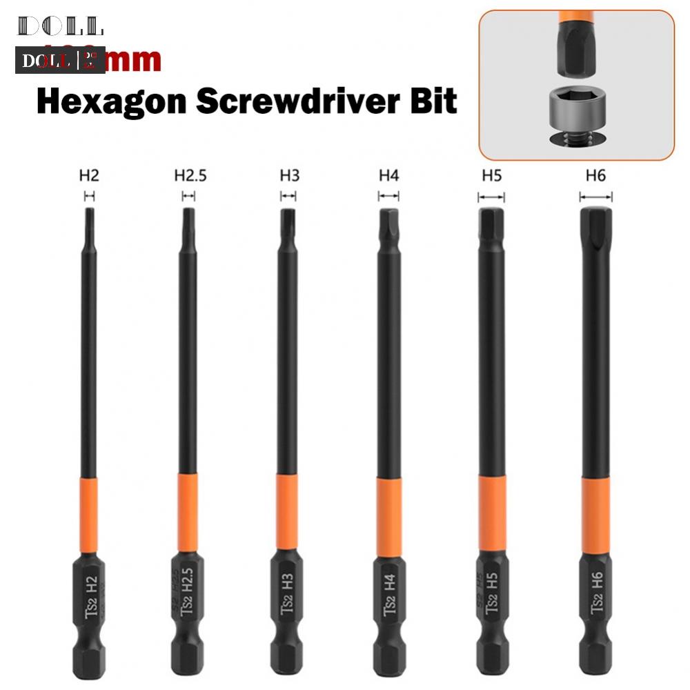 【DOLLDOLL】1pc Hexagon Screwdriver Bit Quick Change Impact Driver Power Drill Length 100mm