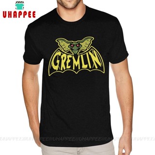 เสื้อยืด พิมพ์ลาย Gremlin Gizmo สีดํา แฟชั่นยอดนิยม สําหรับผู้ชาย