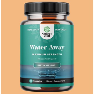 Natures Craft Water Away Pills 60 Capsules