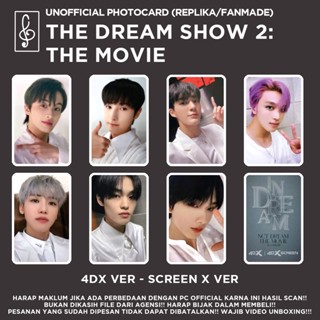 Nct DREAM Replica] การ์ดรูปภาพ THE DREAM Show: THE MOVIE UNOFFICIAL