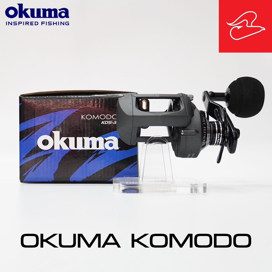 รอกเบทจิ๊กทะเลโอคุม่า Okuma Komodo หมุนขวา
