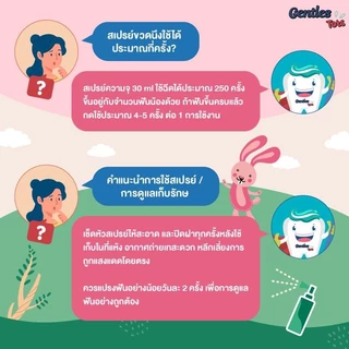 Gentles Tots สเปรย์ดูแลสุขภาพช่องปากและฟันสำหรับเด็ก 1ปี+