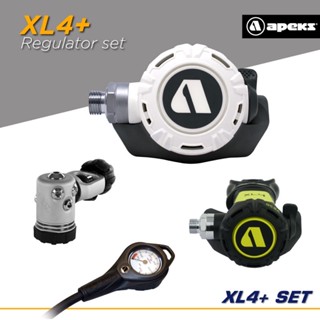 APEKS REGULATOR SET XL4+ with Octopus and Gauge