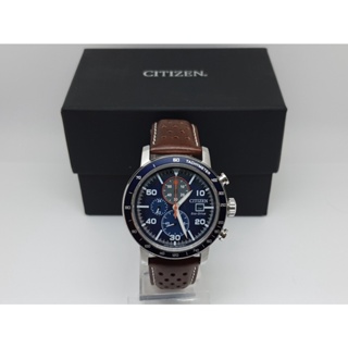 นาฬิกา CITIZEN MENS CA0648-09L ECO DRIVE BRYCEN CHRONOGRAPH พร้อมกล่อง (ใหม่มีตำหนิ)