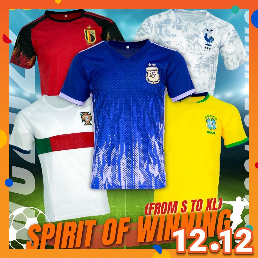 CY 22A (S-XL) เสื้อฟุตบอลใหม่ 2022 / เสื้อยืด Bola Sepak / Baju Soccer Championship / Piala Bola Sep
