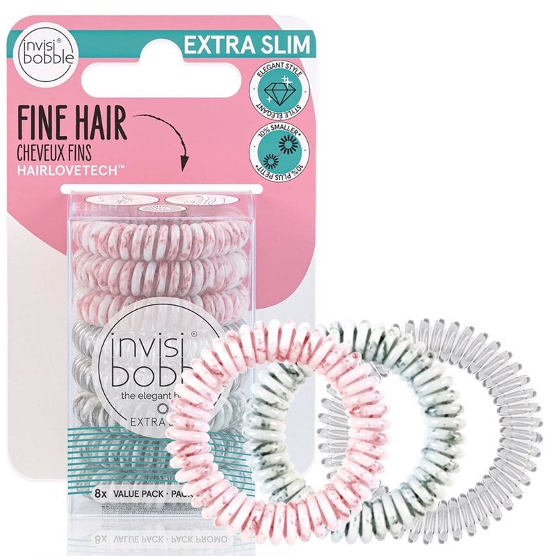 ยางรัดผมinvisible for fine hair extra slim value pack 8 เส้น