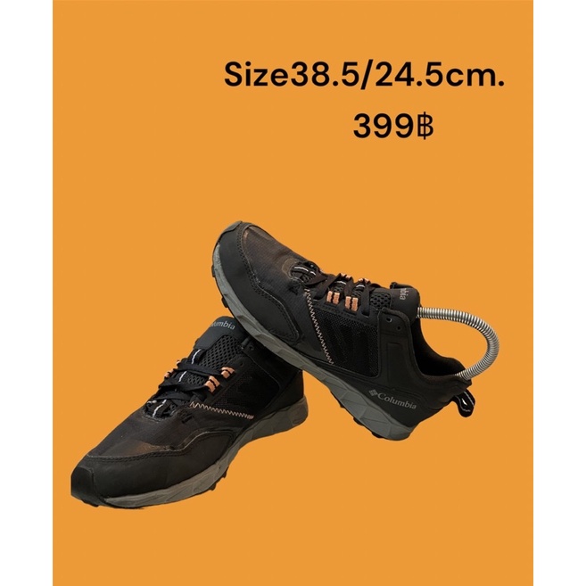 รองเท้า Columbia black Size38.5/24.5cm.
