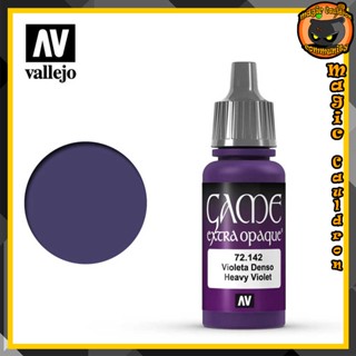 Heavy Violet 17ml. Vallejo Game Color Extra Opaque สีอะคริลิคสูตรน้ำ