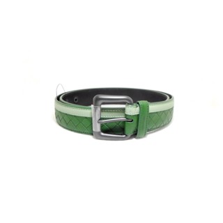 เข็มขัด Bottega Veneta Intrecciato belt sz 100 40 ใหม่ ของแท้100%