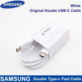 สายชาร์จ Original Samsung S21 S20 5G 25W สาย Super Fast Charge Type C To Type C Pd PPS Quick ของแท้