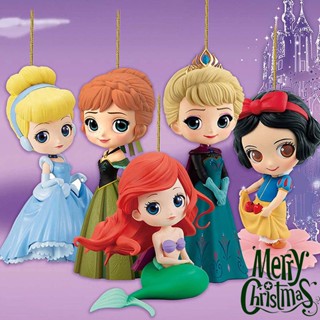 Christmas Disney Princess Pendant Ornaments Acrylic Xmastree Party Hanging Decor Home Decoration Kids Baby Girls Gift