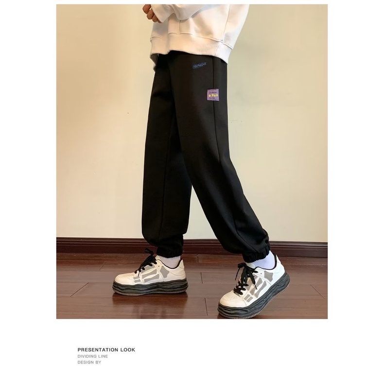 กางเกงวอร์มขายาวลําลอง ทรงหลวม ขนาดใหญ่ แฟชั่นสําหรับผู้ชาย ไซซ์ M - 8XL - รูปที่ 7