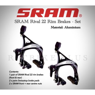 ก้ามเบรคเสือหมอบ SRAM RIVAL22 BRAKESET ราคาพิเศษ