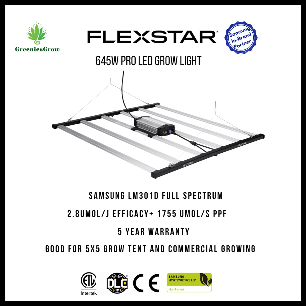 Flexstar 645w 800w Pro LED Grow Light