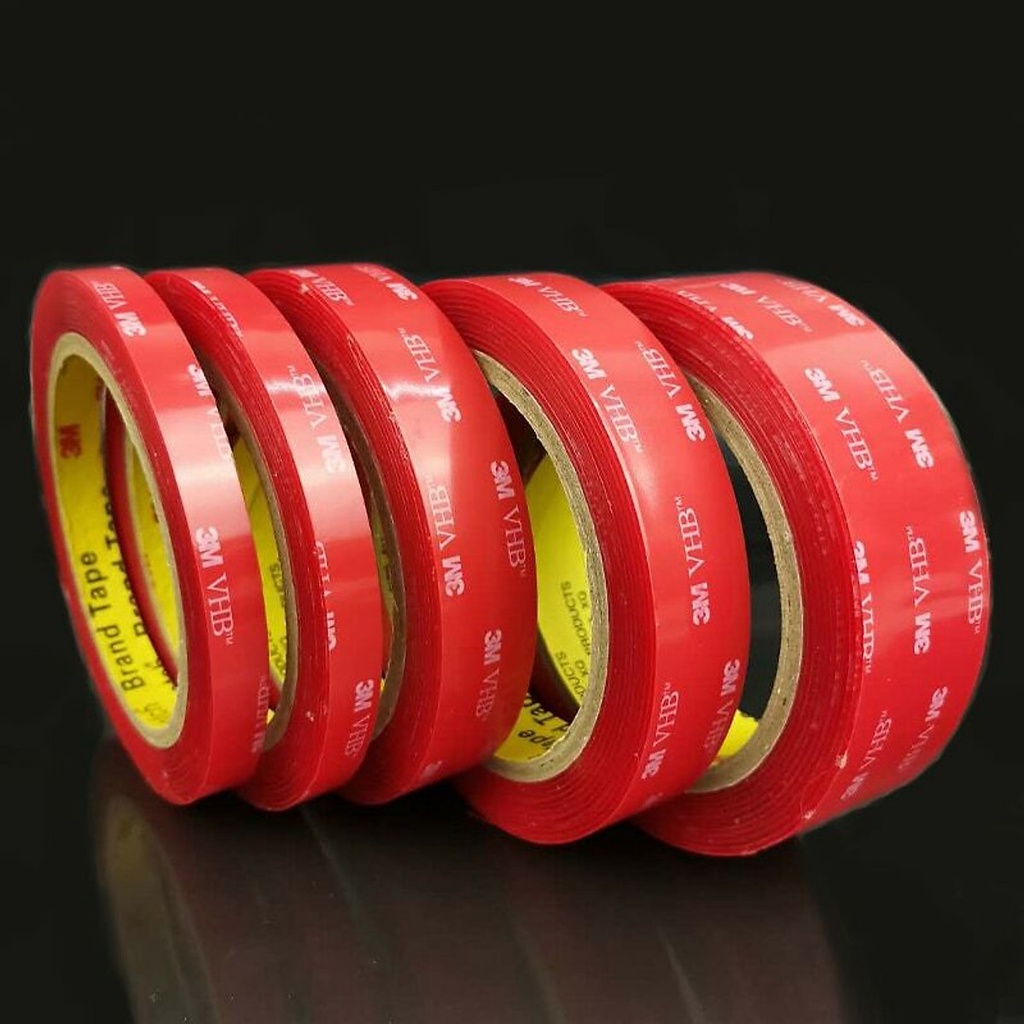 3M VHB 4910 TRANSPARKENT DOUBLE-SIDED ADHESIVE เทปพิเศษในแก้ว, MICA ROLL ขนาดเล็กขนาดตัวเลือก