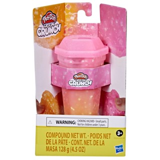 HASBRO PLAY DOH รุ่น F5162 PD CRYSTAL CRUNCH HOT PINK ORANGE