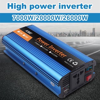 Possbay อินเวอร์เตอร์พลังงานแสงอาทิตย์ 26000W DC12V 24V 48V 60V เป็น AC 220V LED