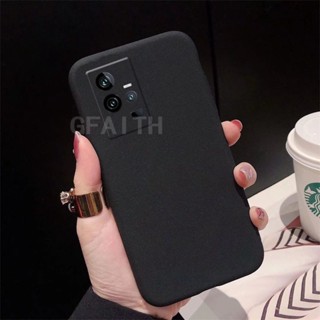 2022 New เคสโทรศัพท VIVO IQOO 11 5G Luxury Camera Lens Protection TPU Silicone Simple Matte Soft Case Cover เคส Vivo IQOO11