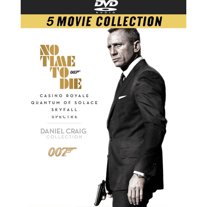 DVD หนัง James Bond 007 The Daniel Craig Collection