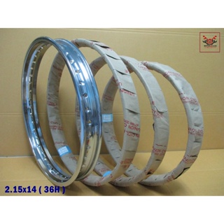 STEEL WHEEL RIM size 2.15x14 ( DOT36 ) for MOTORCYCLE  //  วงล้อ เหล็ก ขนาด 2.15x14 (36รู) (1 วง) สินค้าคุณภาพดี