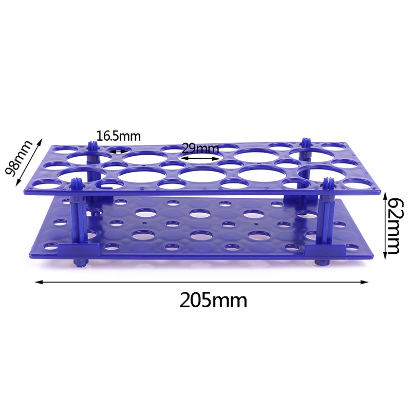 ☼New 28 Holes Plastic Centrifuge Tube Rack 10/15/50ml Laboratory Analysis Equipment Test Tube Holder