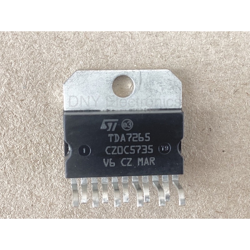 TDA7265 7265 TDA imported original ZIP-11 dual-channel audio amplifier chip has good sound quality a
