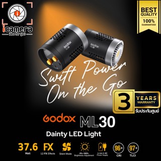 Godox LED ML30 37.6W 5600K CRI96 TLCI97 - รับประกันศูนย์ Godox Thailand 3ปี